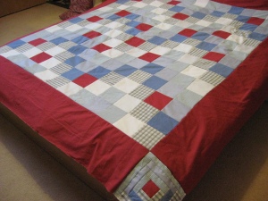 Quilt top - as of August 2008